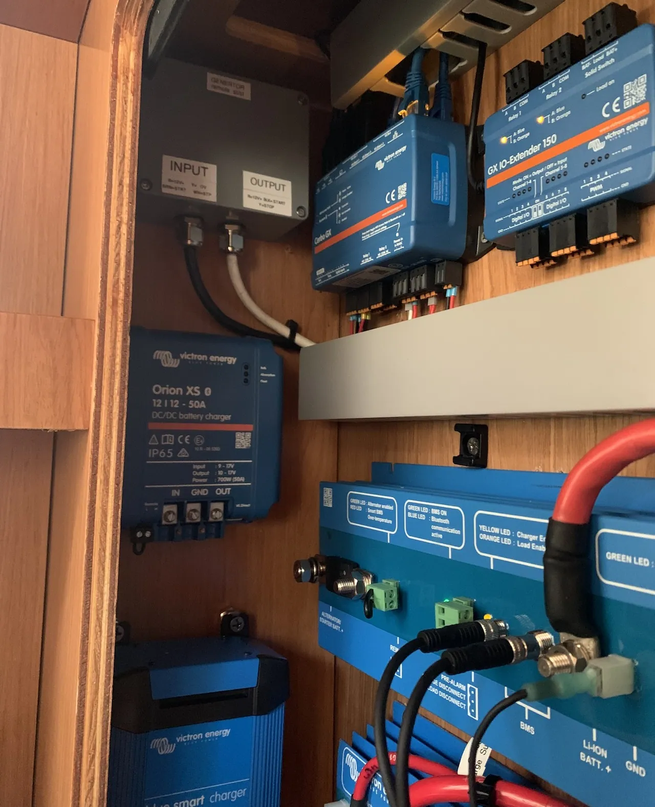 Lithium, charging, and solar system installation