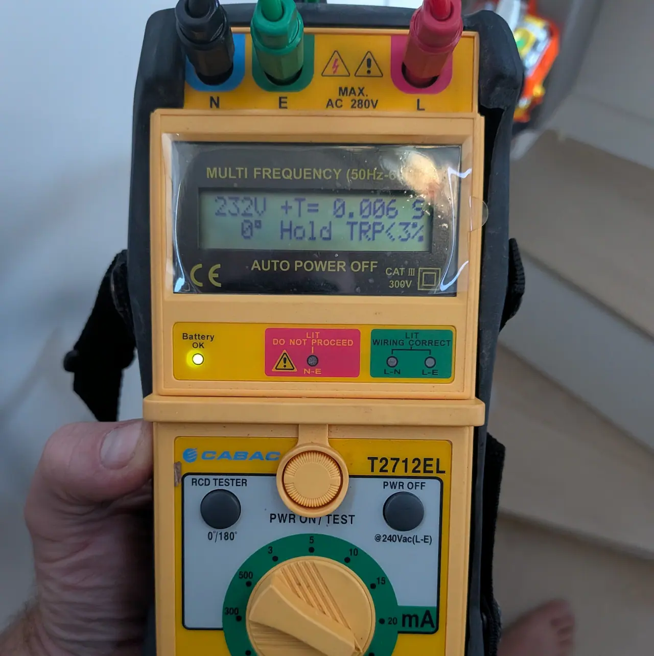 Marine RCD testing and electrical safety checks