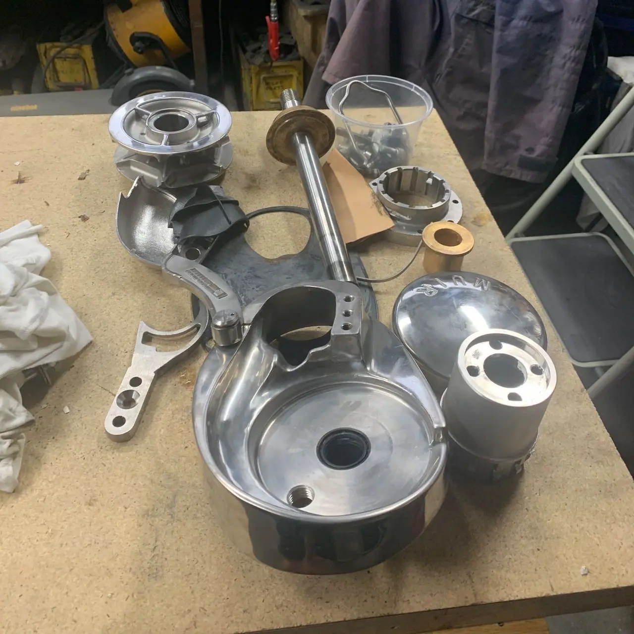Windlass servicing and repair work
